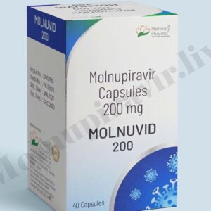 molnupiravir 200 mg molnuvid by healing pharma